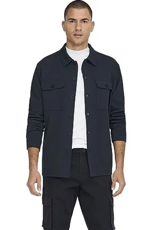 Only & Sons Homme Onsnewkodyl Sweat À Capuche Chemise, , XL EU