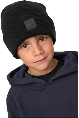 Urban classics Logopatch Beanie Kids 2-Pack Bonnet, , 110/116 Mixte Enfant
