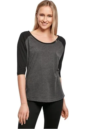 Build Your Brand Thé Raglan pour Femme 3/4 Contrast T-Shirt, , M