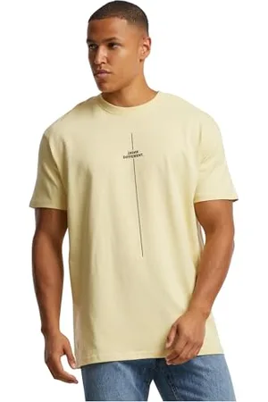 Merchcode Mp0006978-think Different Heavy Oversized Tee T-Shirt, , S Homme