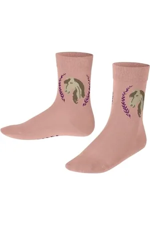 Falke Horse K So coton fantaisie 1 paire, Chaussettes Mixte enfant, , 23-26