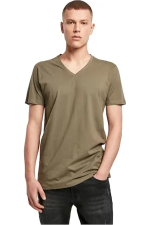 Build Your Brand Light T-Shirt V-Neck, , M Homme