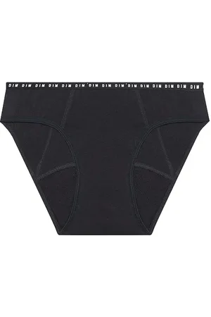 Dim Culotte Femme Menstruelle Classique Coton Bio Flux Abondant Protect x1, , XL