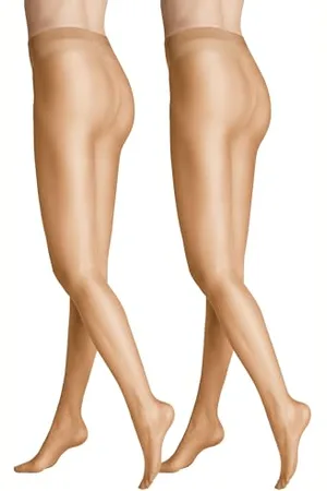 Hudson 021644 Collants, 15 deniers, Beige (Maquillage 0019), 42-44 (Lot de 2) Femme