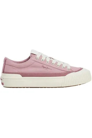 Pepe Jeans Ben Road W, Baskets Femme, Rose (Ash Rose Pink), 7