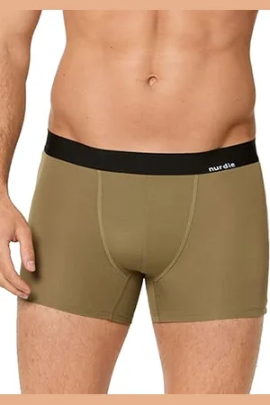 Nur Die Boxer Bambus Herren Boxershorts Bamboo Weich Atmungsaktiv Flexibel Unterhosen Ohne Einschneidener Elastischer Gummibund Caleçon Boxeur, , L Hommes