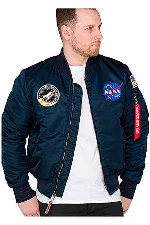 Alpha Industries Alpha Indutries MA-1 VF NASA Bomber Veste pour Homme, , Small