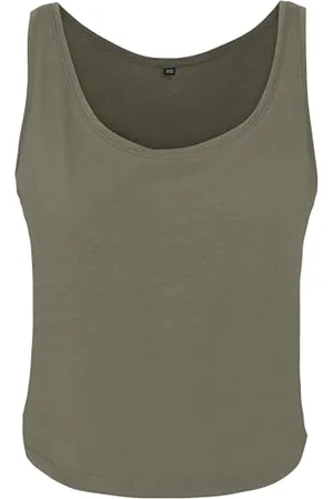 Build Your Brand Oversized Sleeveless T-shirt L