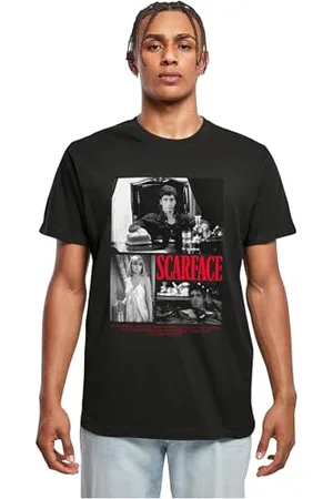 Merchcode Mc1016-scarface Women Money Tee T-Shirt, , L Femmes