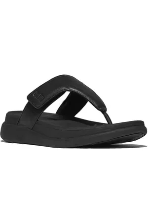FitFlop Femme F-Mode Go Adjustable Flatform Toe-Post Sandals, , 41 EU