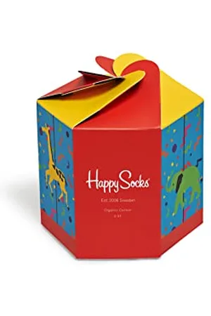 Happy Socks Mixte enfant Carousel Gift Box Calcetines, , 2-3 ans EU