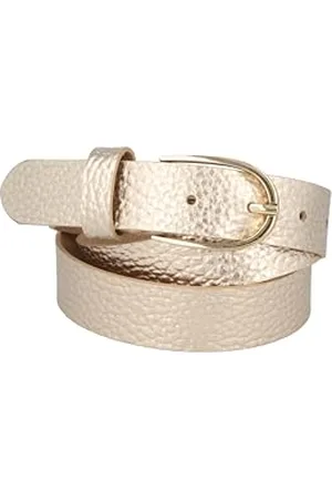 MGM Metallicledergürtel Mia Ceinture, , 95 cm Femmes