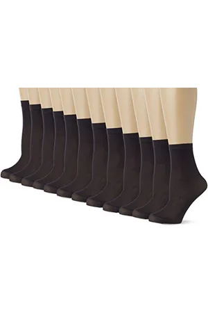Dim Socquettes Femme Transparents Beauty Resist Tenue Parfaite & Résistance x12, , Taille unique