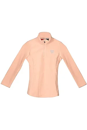 Rossignol Girl 1/2 Zip Polaire Technique Garçons, Powder Pink, 4 Ans