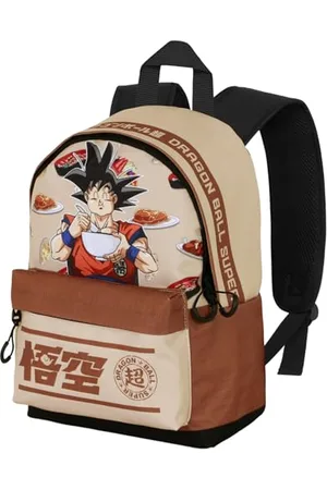 KARACTERMANIA Dragon Ball Goku Foodie-Petit Sac à dos HS FAN, Brun, 25 x 35 cm, Capacité 12 L