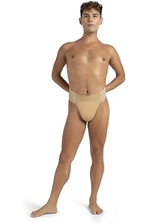 Capezio Cn5930 Ceinture de danse rembourrée pour homme - Marron - Small (28W - 76 cm)