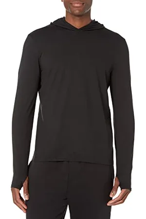 Amazon T-shirt Stretch à Capuche à Manches Longues Active Quick Dry Homme, , S