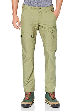 Jack Wolfskin Lakeside Pantalon Men Homme, Khaki, FR : M (Taille Fabricant : 48)