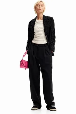 Desigual Pant_Mineral-Lacroix Pantalon décontracté, , Taille S Femme