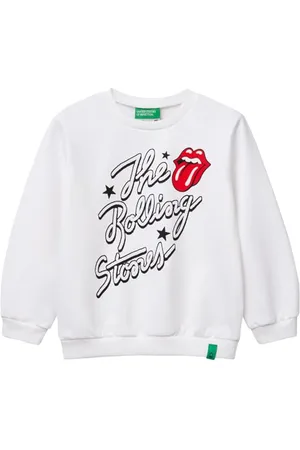 Benetton Maglia G/C M/L 3unig10ip Sweat sans Capuche, , 5 Ans Filles et Filles