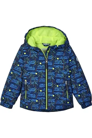 Killtec Enfant Veste fonctionnelle avec capuche FIOS 4 MNS JCKT, dunkel ozean, 110/116, 42893-000
