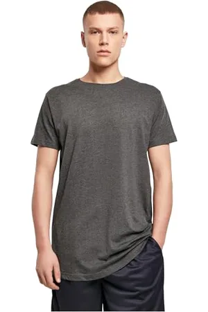 Build Your Brand Homme Shaped Long Tee T-Shirt, , L EU