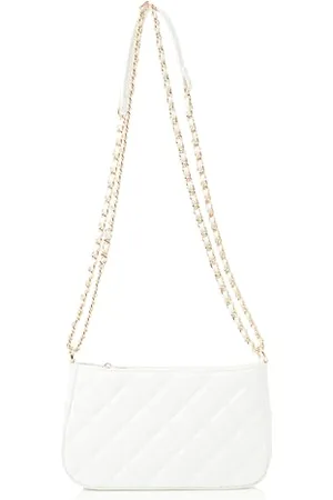 Faina Sac à bandoulière Femme, Blanc
