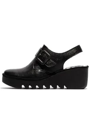 Fly London Femme BARY565FLY Wedges, Black, 39 EU