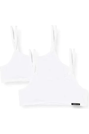 Skiny Mädchen Bustier 2er Pack Cotton Essentials, , 176 (Lot de 2) Fille