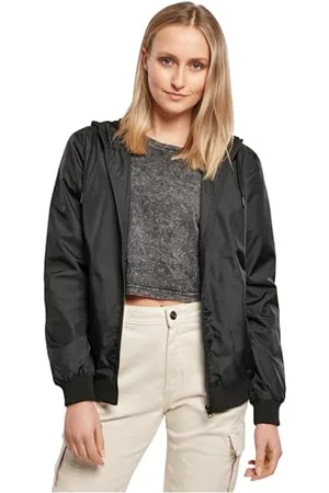 Build Your Brand Ladies Windrunner Coupe-Vent, , XXXXL Femme