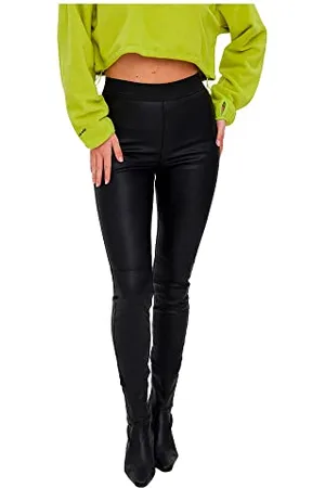VERO MODA Femme Vmstorm Hr Pl Cut Noos Leggings, , L EU