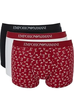 Emporio Armani 3-Pack Trunk, Maillot Homme,