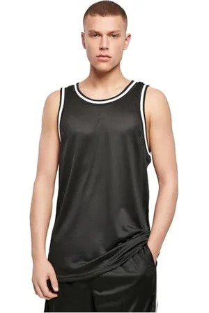 Build Your Brand Mesh Tanktop T-Shirt, , XXXL Homme