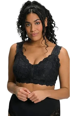 Ulla Popken Bustier, Dentelle, Fermeture éclair, sans Armatures Soutien-Gorge, , 125D Femme