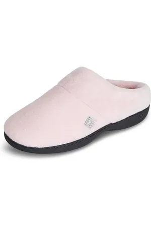 Isotoner Pantoufles à enfiler en mousse à mémoire de forme pour femme 38/39 EU, , 5.5/6 UK