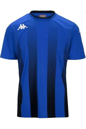 Kappa BUGO T-Shirt, Bleu/Noir, M Homme