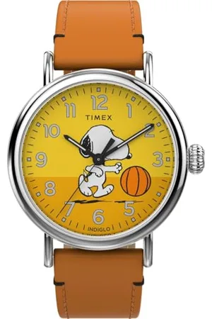 Timex Montre Analogique Quartz pour Hommes Standard x Peanuts Basketball