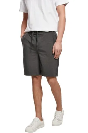 Build Your Brand Terry Shorts Hommes, Charcoal, XXL