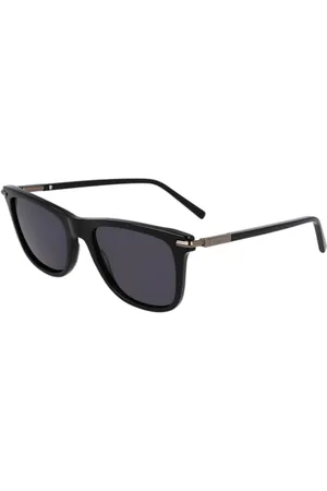 Salvatore Ferragamo SF2028S Sunglasses, Black, 54 Unisex