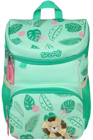 SCOOLI Beam-Germany MiniMe Leo Lion Nursery Backpack, Green”