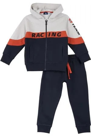 chicco Ensemble Enfant, avec Pantalon Long et Sweat à Capuche, avec Fermeture Éclair et Cordon Confortable, en Tissu Doux Lavable en Machine, Vêtements Enfant Garçon et Fille, Conçu en Italie