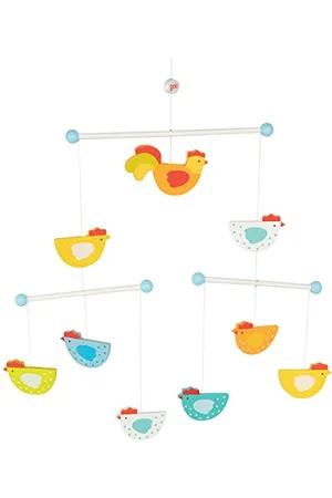 Goki 52887 Poules Mobile Amusantes