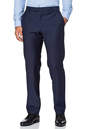 Strellson 11 Mercer 10000451, Pantalon de Costume Homme,-Bleu (Blau)-110