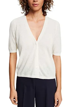 ESPRIT 022EO1I318 Sweater, 110/écru, M Femme