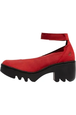 Fly London Femme Tiry497fly Mocassin, Rouge (Lipstick), 36 EU