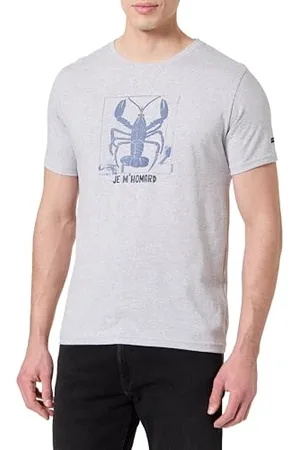 Armor.lux T- Shirt à Manches Courtes Coton léger col Rond Homme, m