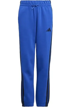 adidas Mixte Enfant Essentials 3 Stripes Pants, Royal Blue/Black, 11-12 Years