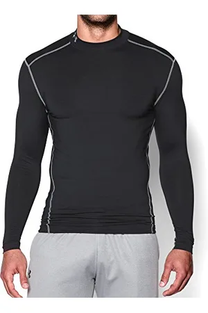 Under Armour UA CG Armour Mock T-Shirt Homme FR : M (Taille Fabricant : MD)