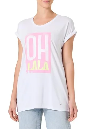 Key Largo KEYLARGO WT Ohlala Round T-Shirt, Blanc (1000), M Femmes