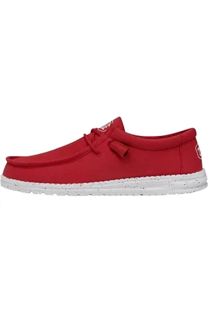 Hey dude Homme Wally Slub Canvas MOC Toe Shoes, , 38 EU